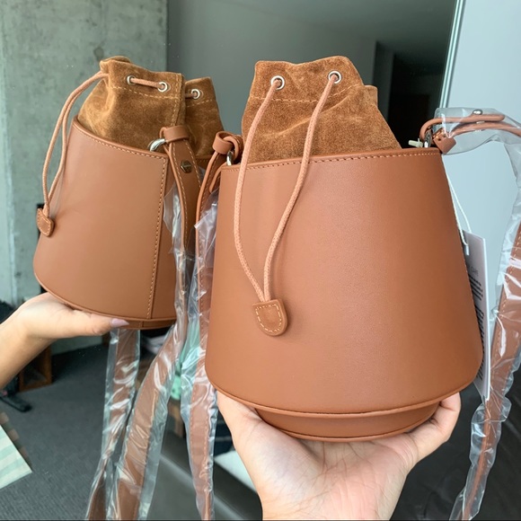 Mlouye Mini Lantern Bag in Light Brown - Picture 10 of 12